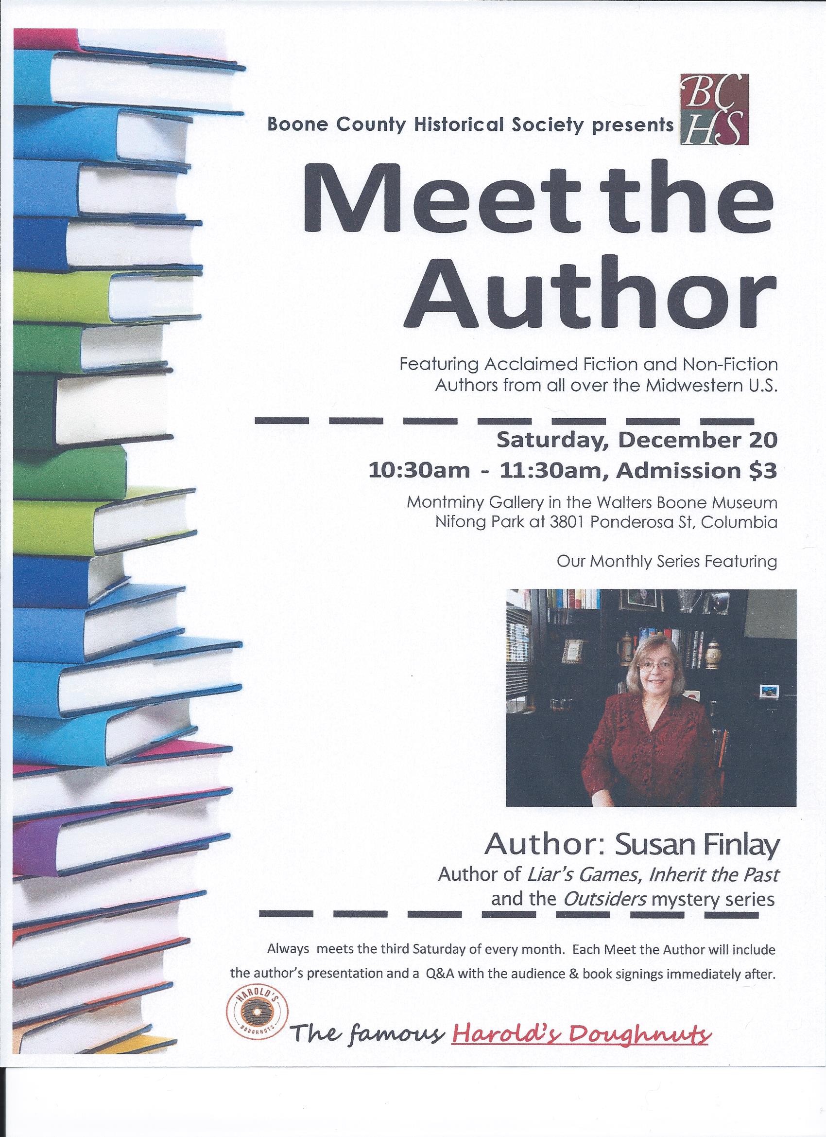 Susan Book Talk Flyer